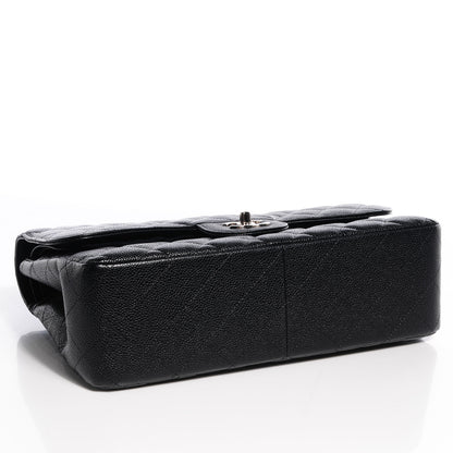 Chanel Caviar Quilted Jumbo Double Flap Black 4 of 9