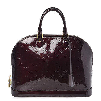 Louis Vuitton Vernis Alma GM Amarante 1 of 11