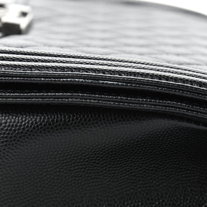 Chanel Caviar Quilted Medium Boy Flap Black 11 of 14