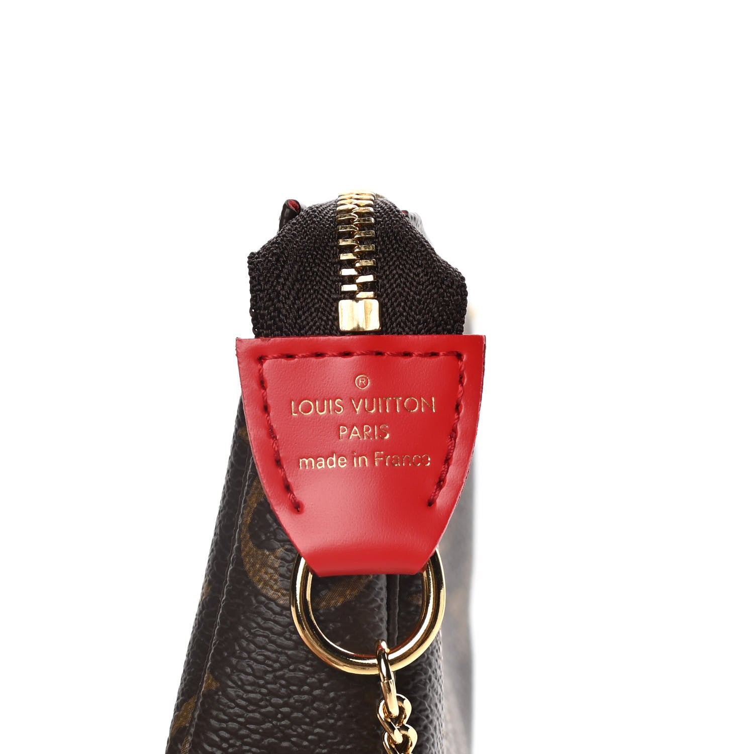 Louis Vuitton Monogram 2020 Christmas Animation Bumper Cars Mini Pochette Accessories Coquelicot 9 of 10