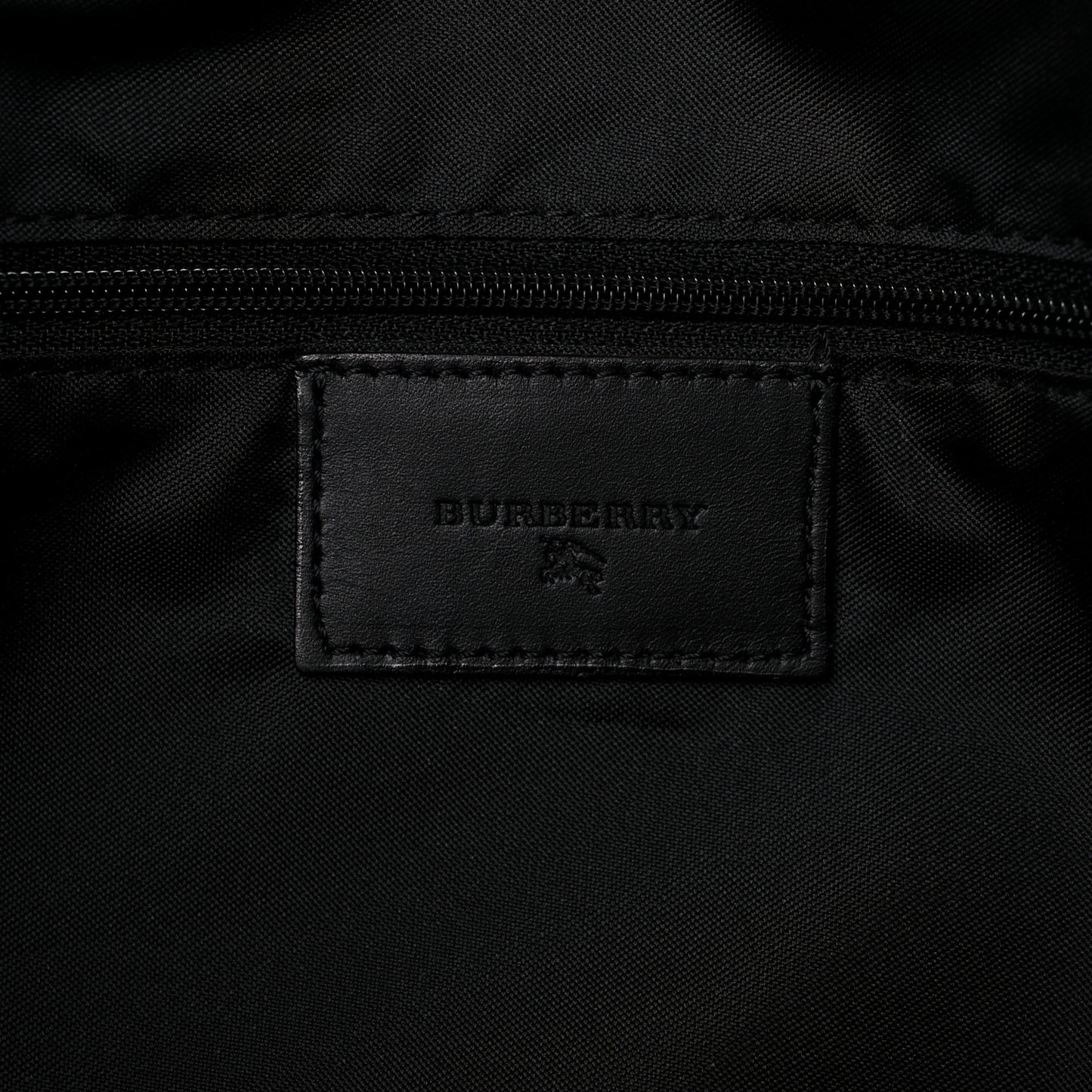 House Check Diaper Bag Black