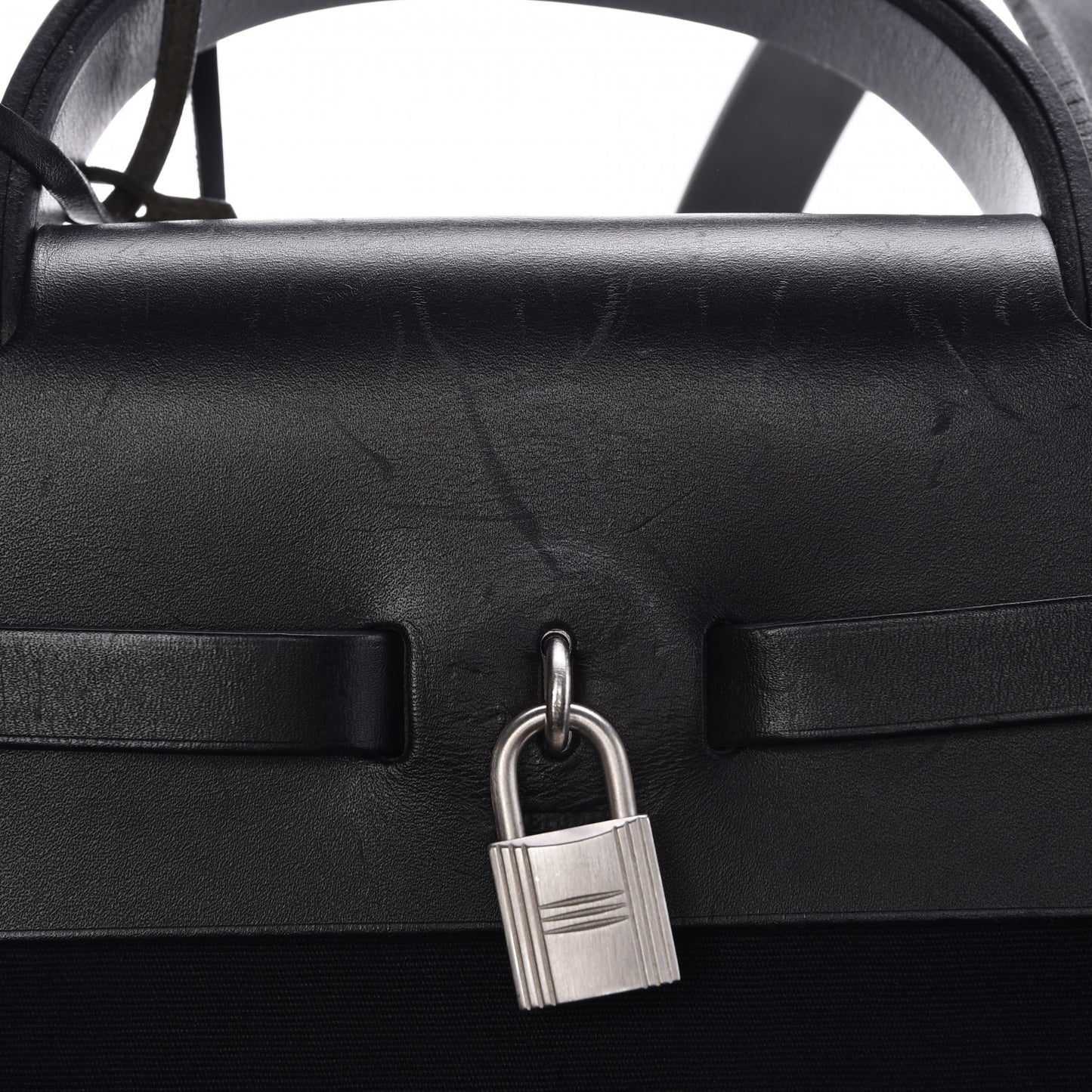 Toile Vache Calfskin Herbag 39 MM Black