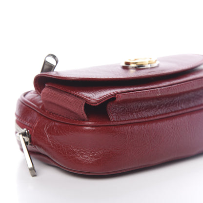 Gucci Fluffy Calfskin Mini Morpheus Belt Bag Red 8 of 11