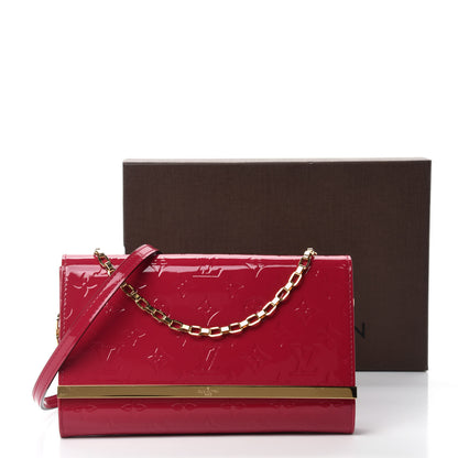 Louis Vuitton Vernis Ana Clutch Rose Indien 11 of 11