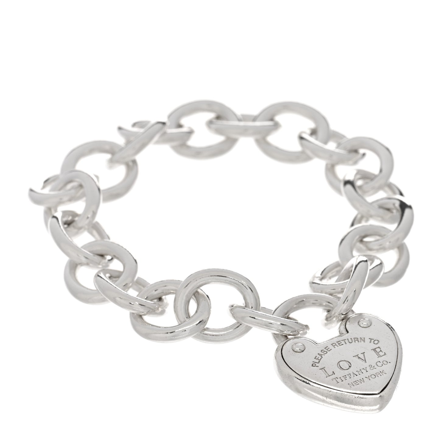 Sterling Silver Return to Tiffany Love Lock Bracelet