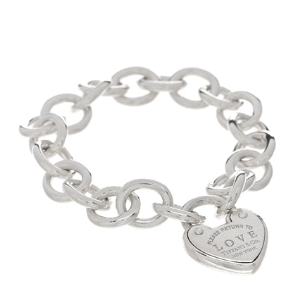 Tiffany Sterling Silver Return to Tiffany Love Lock Bracelet 1 of 3