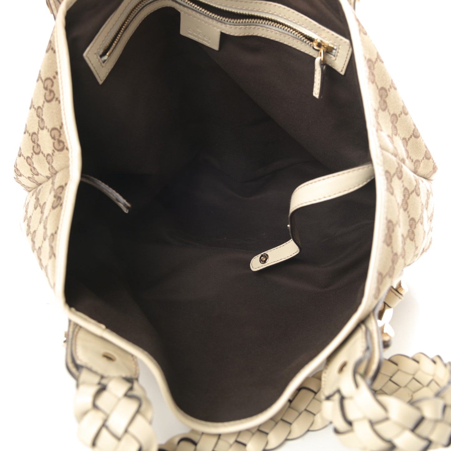 Monogram Small Pelham Shoulder Bag Off White