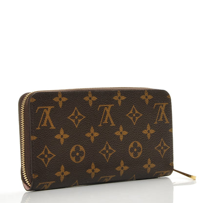 Louis Vuitton Monogram Zippy Wallet Rose Ballerine 3 of 8