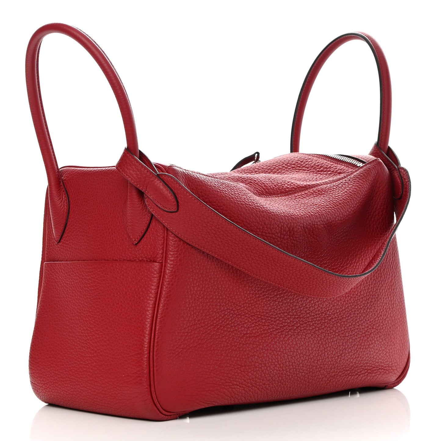 Taurillon Clemence Lindy 34 Rouge Grenat