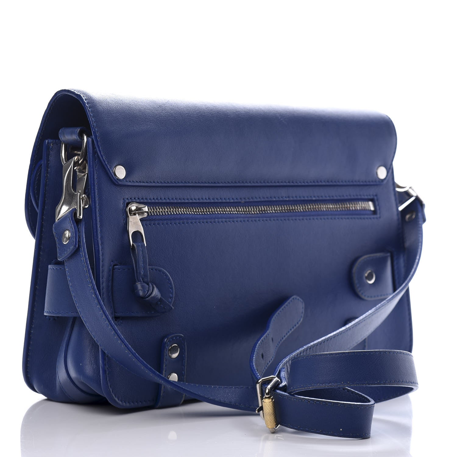 Proenza Schouler Calfskin PS11 Classic Shoulder Bag Royal Blue 3 of 12