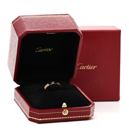 Cartier 18K Yellow Gold 3.5mm LOVE Wedding Band Ring 54 6.75 5 of 5