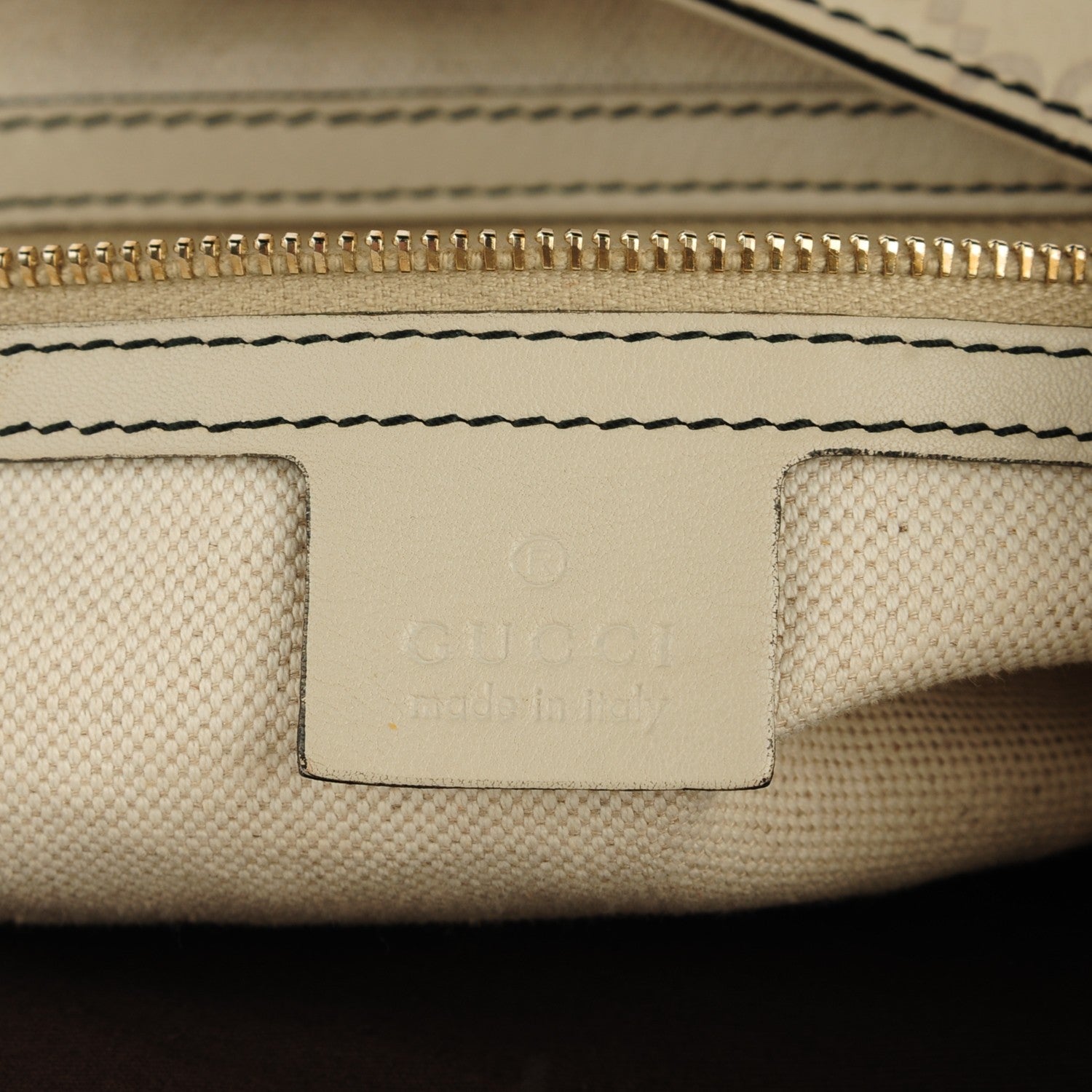 Gucci Guccissima Signature Medium Emily Hobo Mystic White 6 of 7