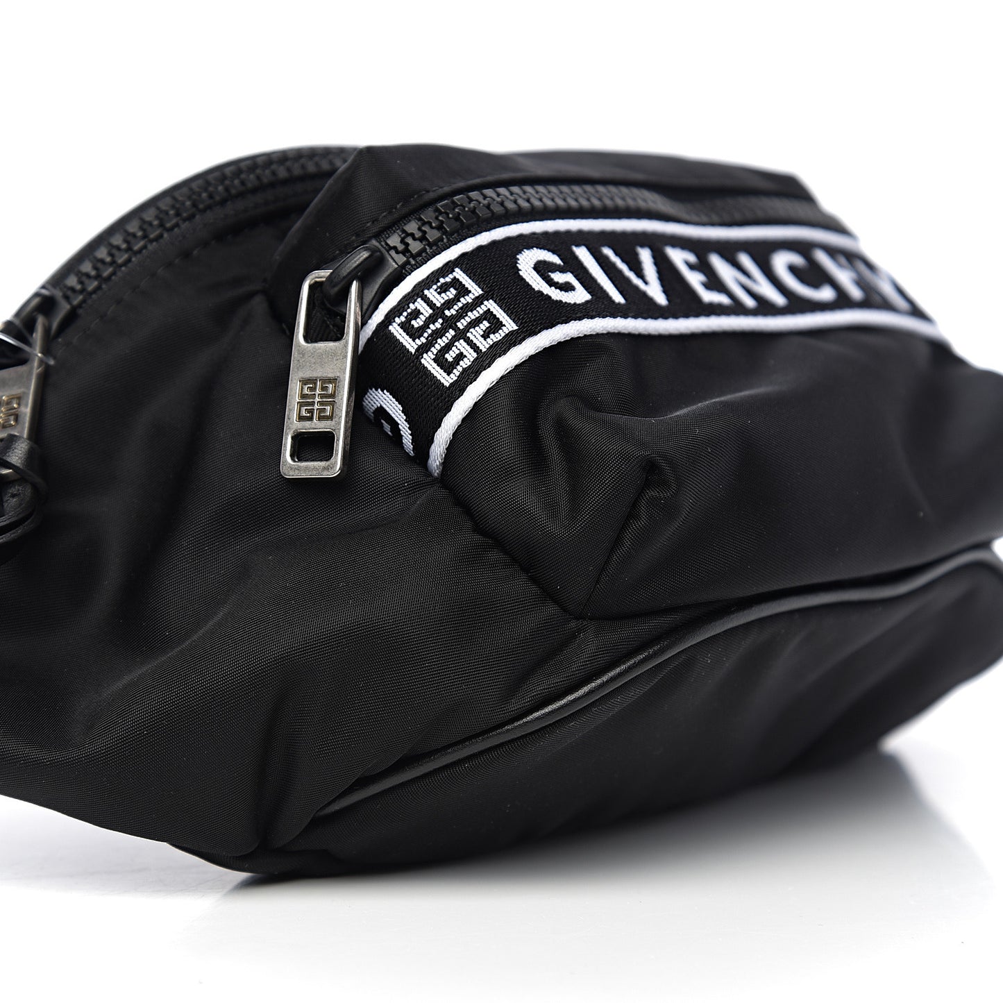 Nylon Light 3 Bum Bag Black White