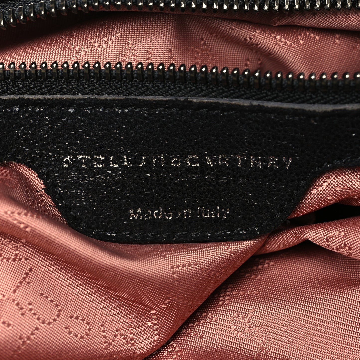 Shaggy Deer Falabella Fold Over Tote Black