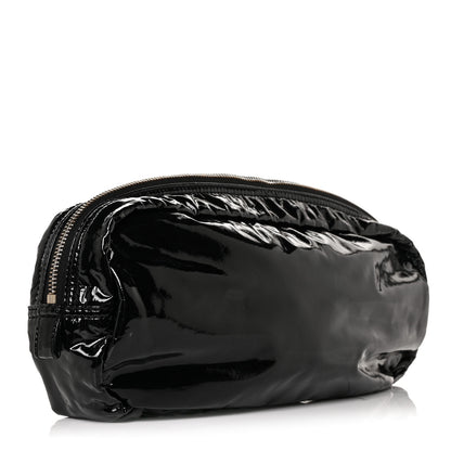 Prada Vernice Cosmetic Pouch Black 3 of 7