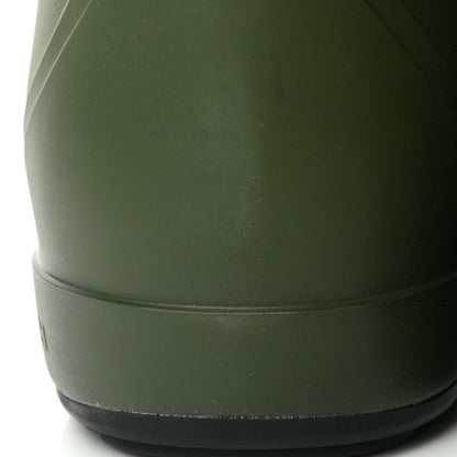 Gucci Rubber Wool Womens Crossy Ankle Boots 37 Cedar Green Butterscotch 7 of 11