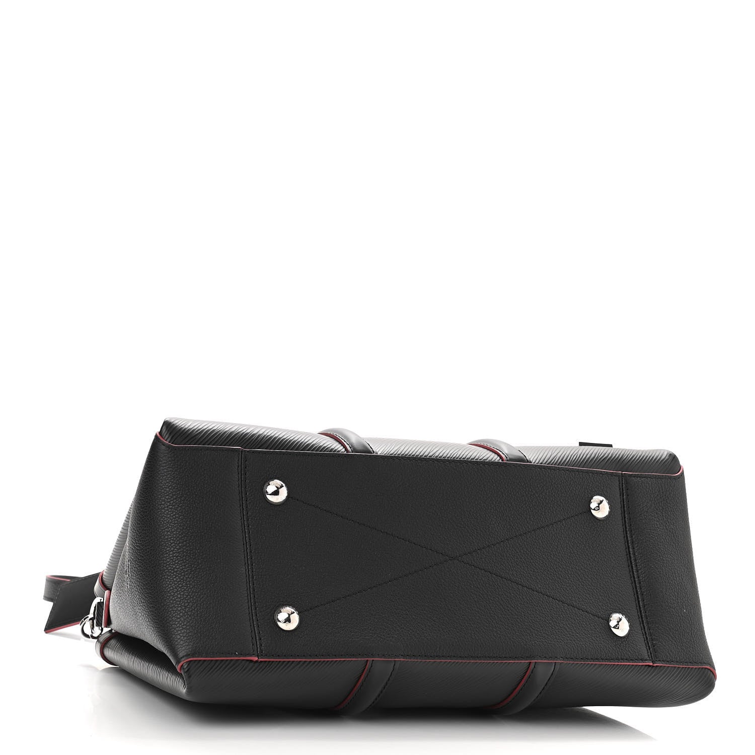 Louis Vuitton Epi Soufflot MM NM Black 3 of 10