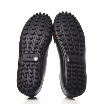 Gucci Calfskin Bayadere Bee Ballerina Flats 39 Black 6 of 12