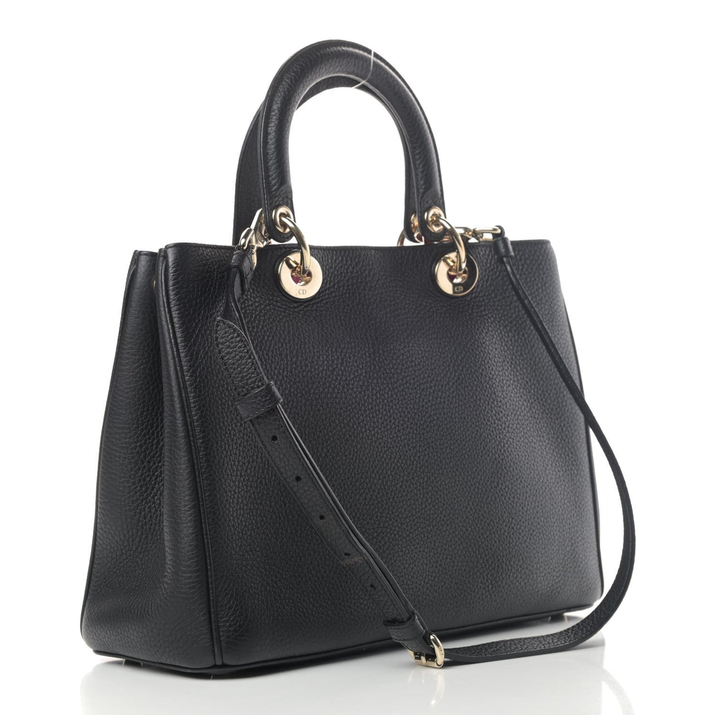 Bullcalf Medium Diorissimo Tote Black Rose Indien