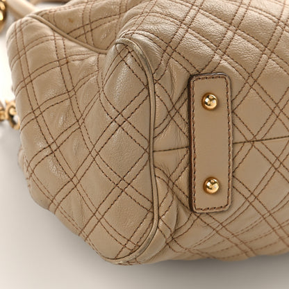 Marc Jacobs Calfskin Quilted Stam Camel 7 of 15