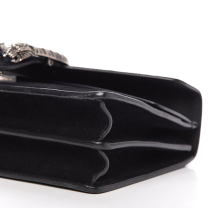 Gucci Suede Small Dionysus Shoulder Bag Black 8 of 11