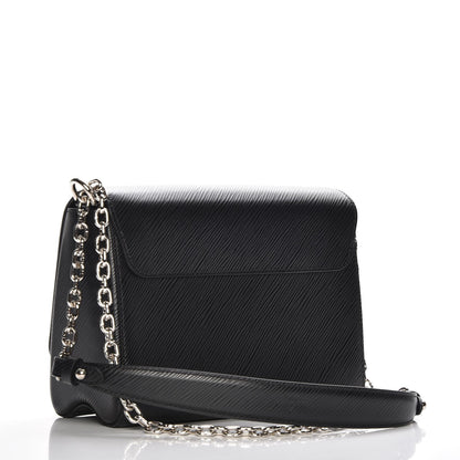 Louis Vuitton Epi Twist Shoulder Bag MM Black 3 of 8