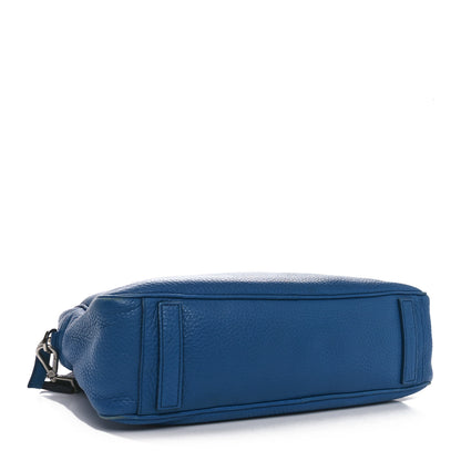 Prada Vitello Daino Briefcase Cobalto 4 of 9