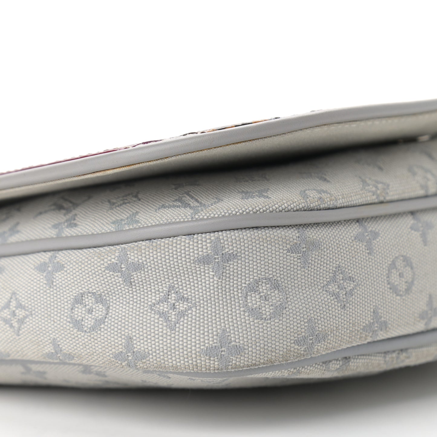 Mini Monogram Patchwork Conte De Fees Musette Grey