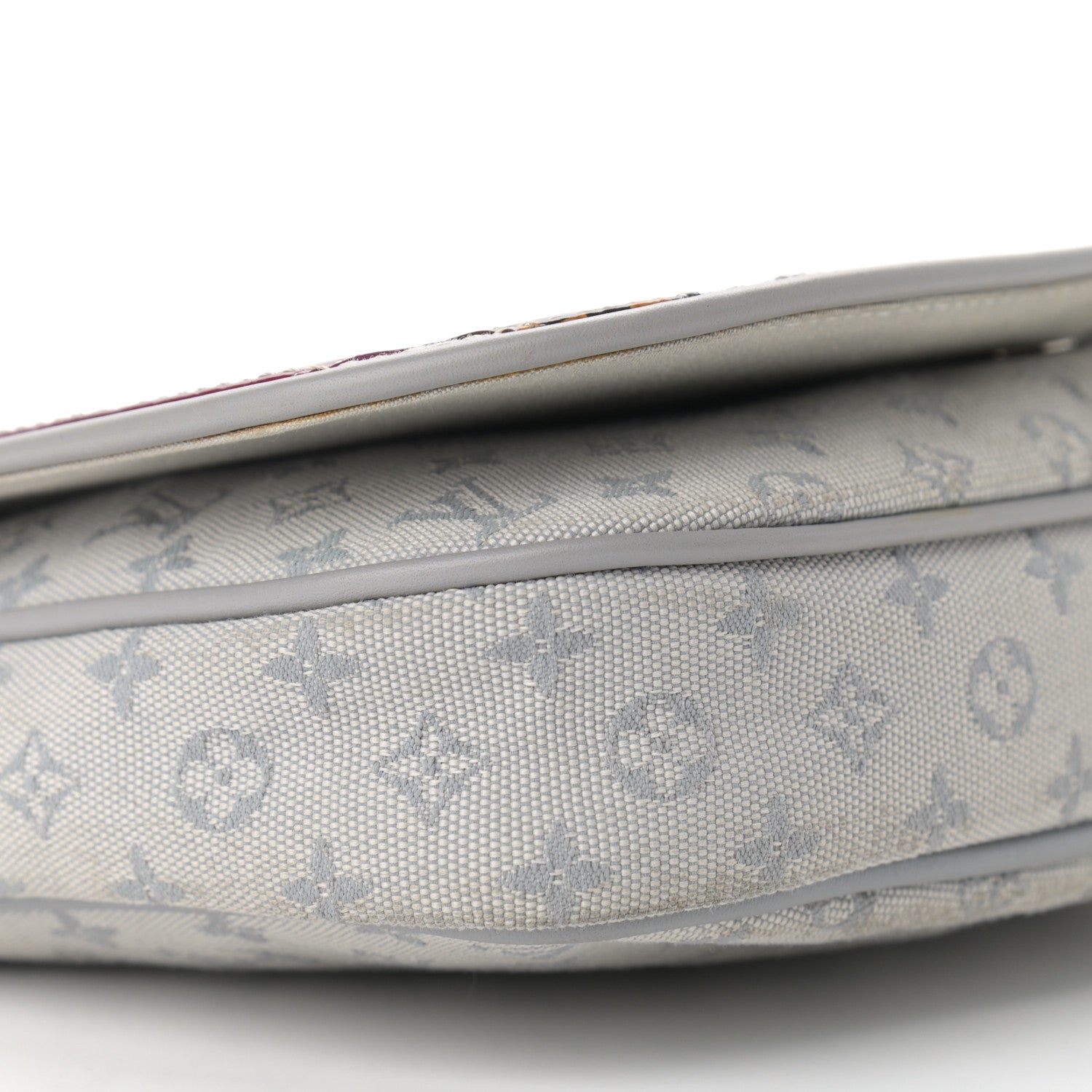 Louis Vuitton Mini Monogram Patchwork Conte De Fees Musette Grey 9 of 14
