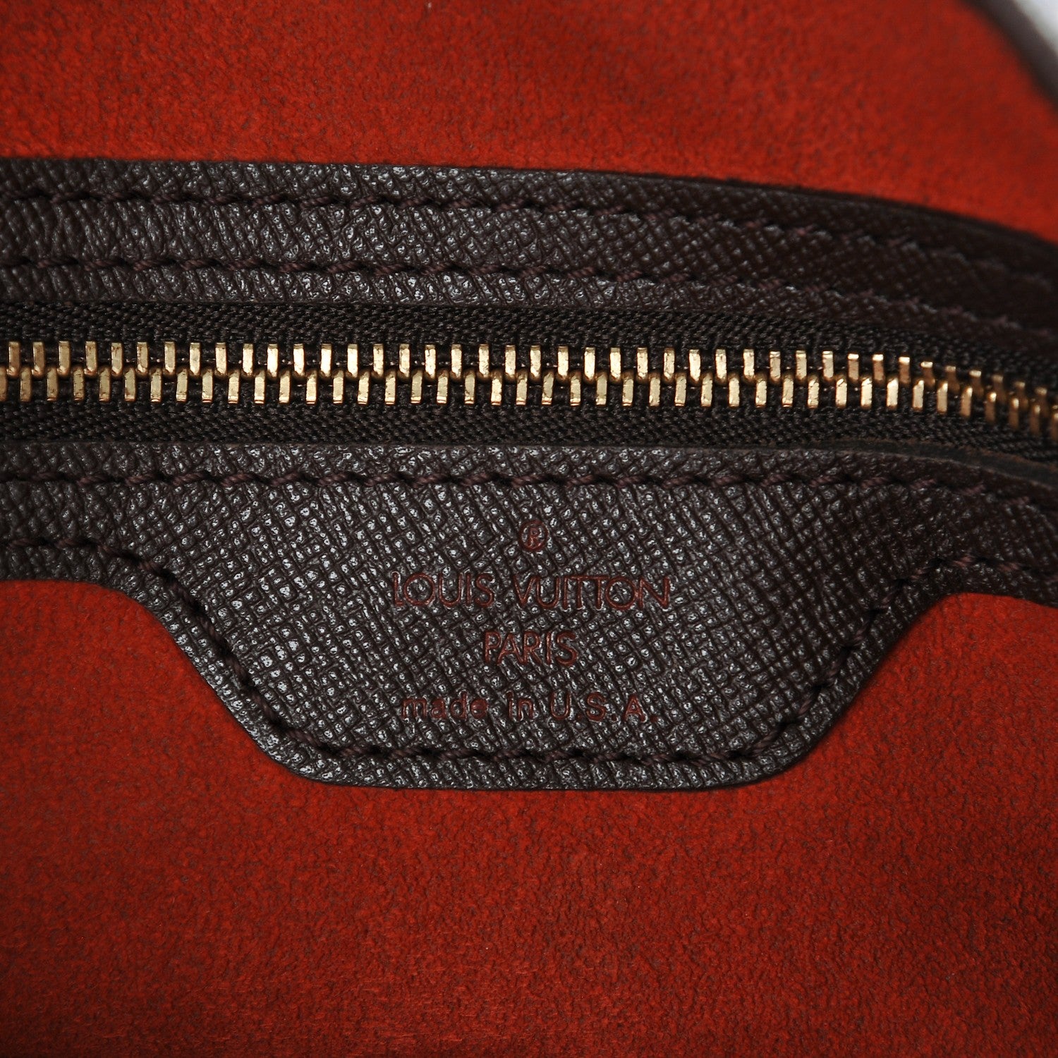 Louis Vuitton Damier Ebene Marais Bucket 23 6 of 6