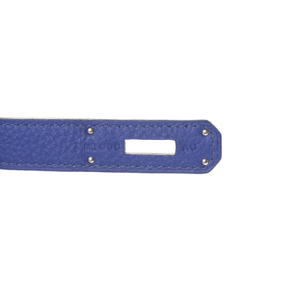 Hermes Togo Birkin 35 Bleu Electrique 6 of 12