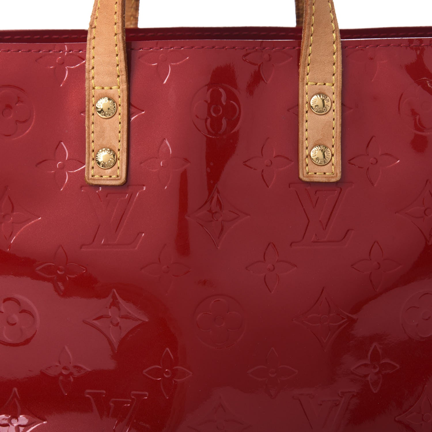 Louis Vuitton Vernis Reade PM Rouge 9 of 10