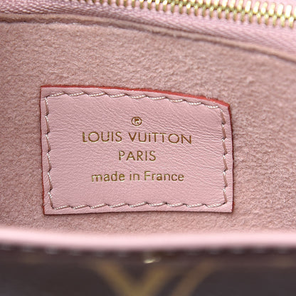 Louis Vuitton Grained Calfskin Monogram Double V Rose Poudre 6 of 10