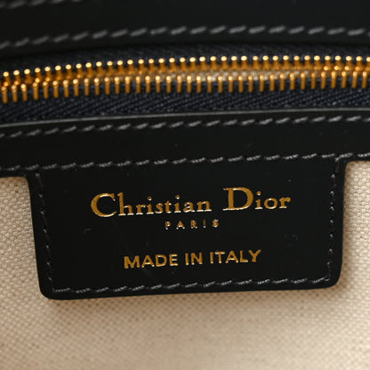 Christian Dior Oblique Large D-Vibe Bowling Bag Navy 6 of 10