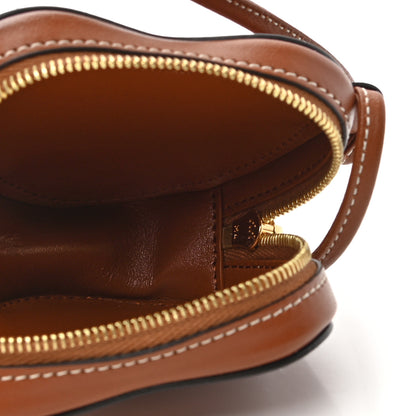 Celine Box Calfskin Micro Heart Crossbody Bag Camel 5 of 10