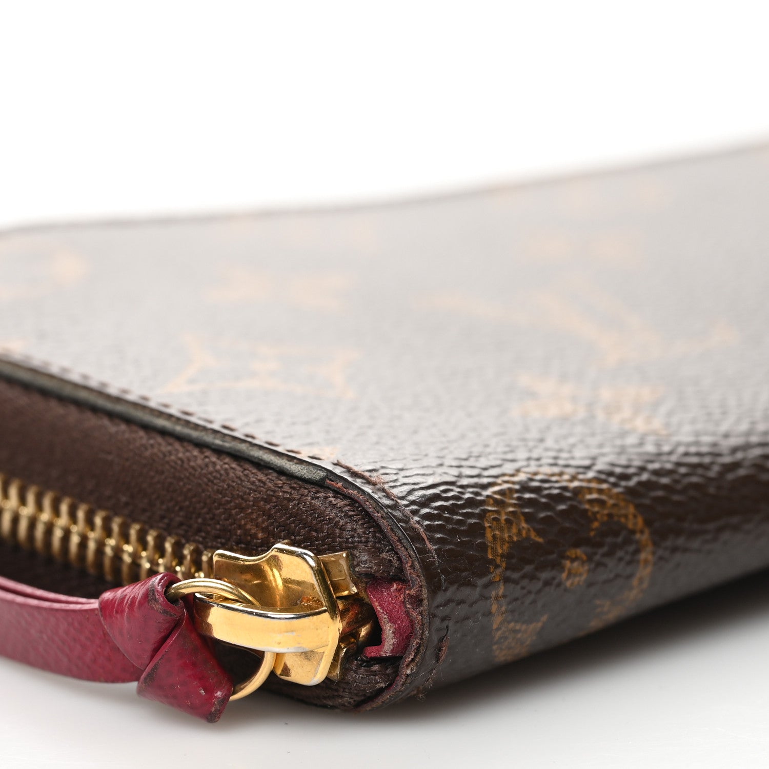 Louis Vuitton Monogram Clemence Wallet Fuchsia 8 of 11