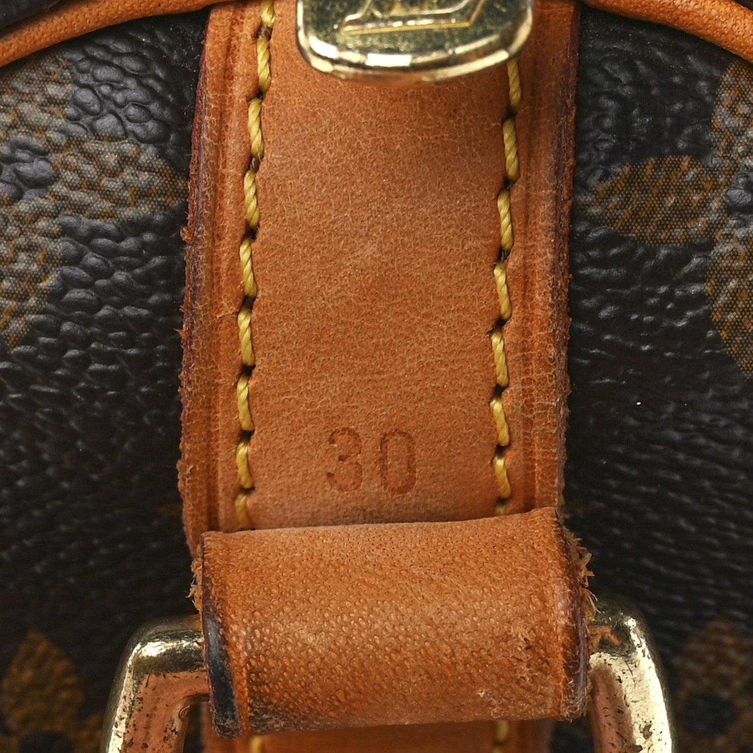 Louis Vuitton Monogram Speedy Bandouliere 30 8 of 12