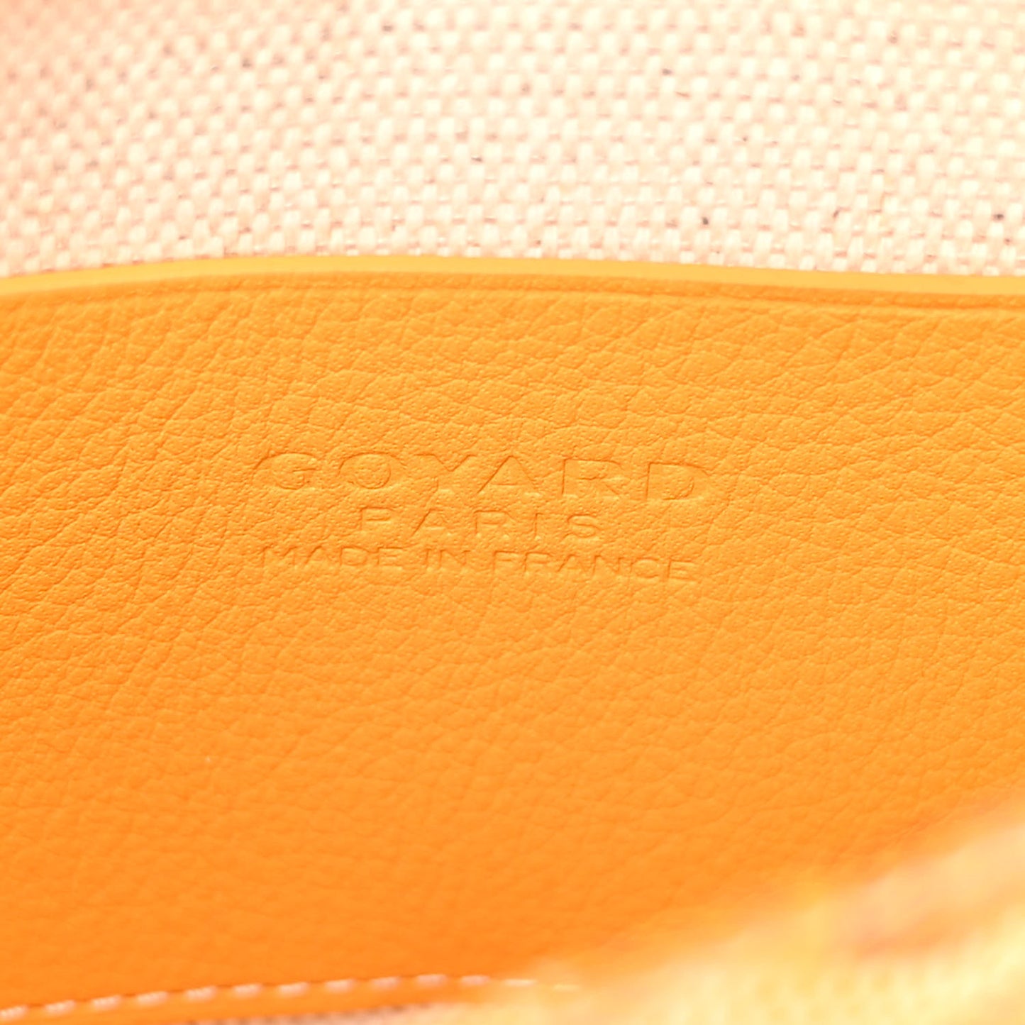 Goyardine Plumet Wallet Clutch Yellow