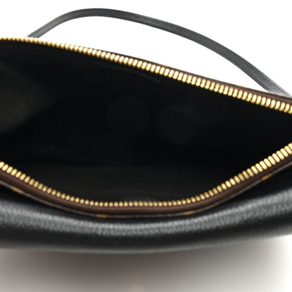 Louis Vuitton Monogram Twice Pochette Black 6 of 9