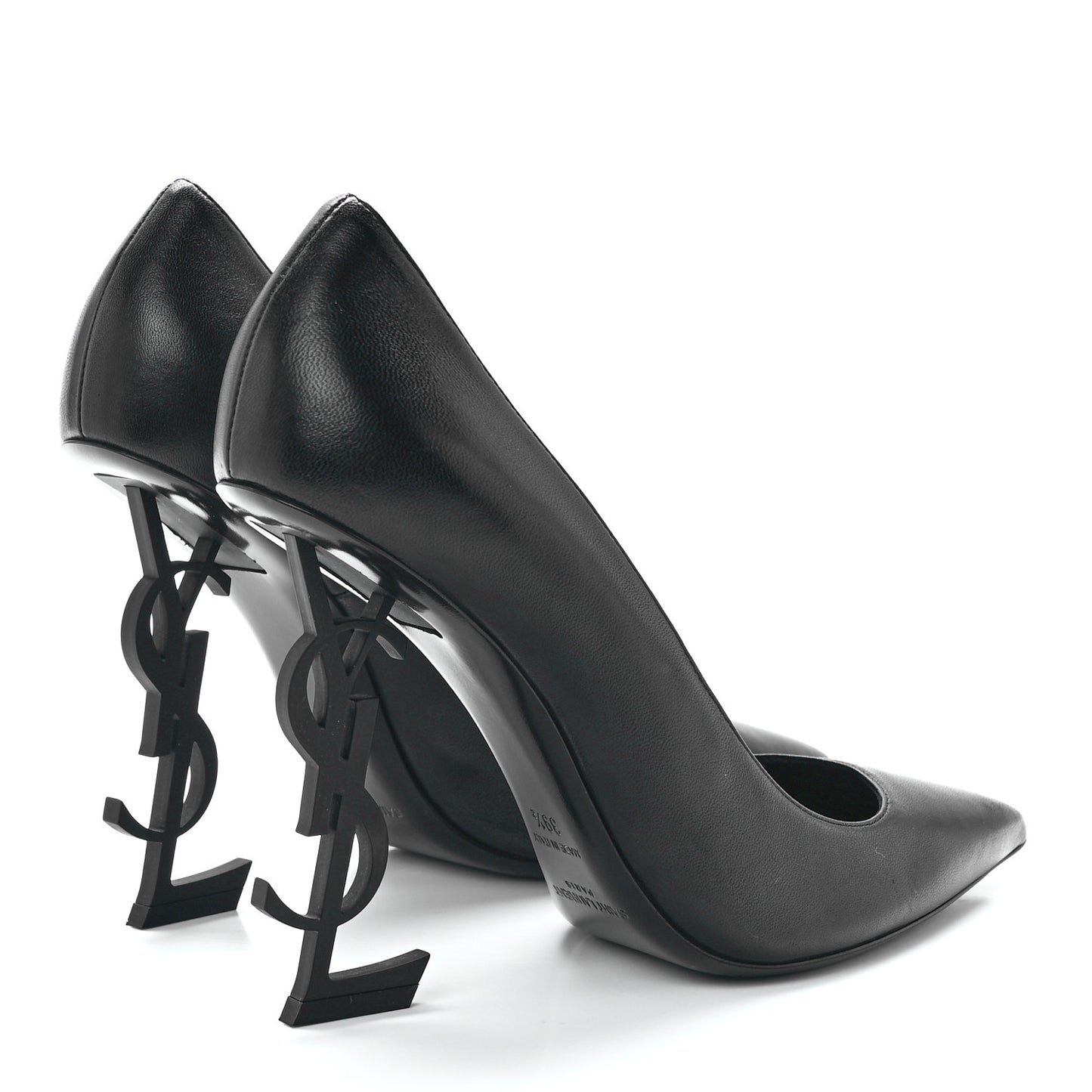Calfskin Opyum 110 Pumps 39.5 Black