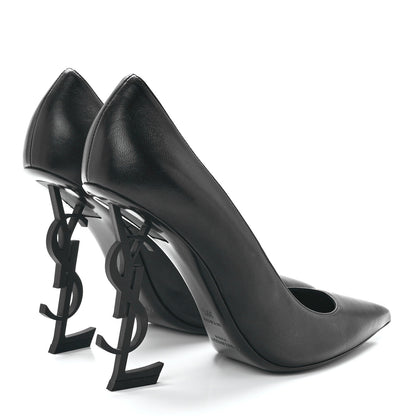 Saint Laurent Calfskin Opyum 110 Pumps 39.5 Black 4 of 9