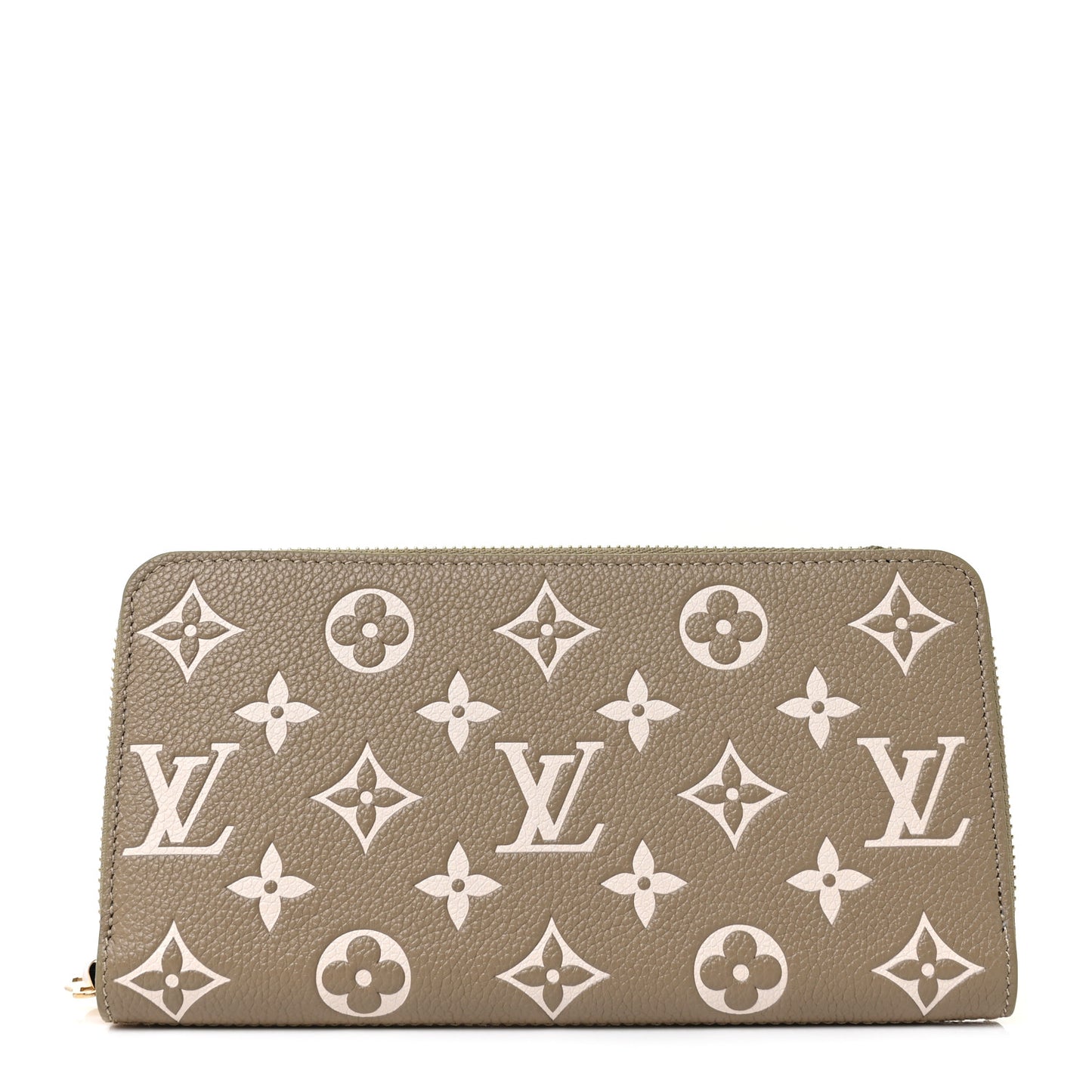 Empreinte Monogram Spring in the City Zippy Wallet Kaki Beige Cream