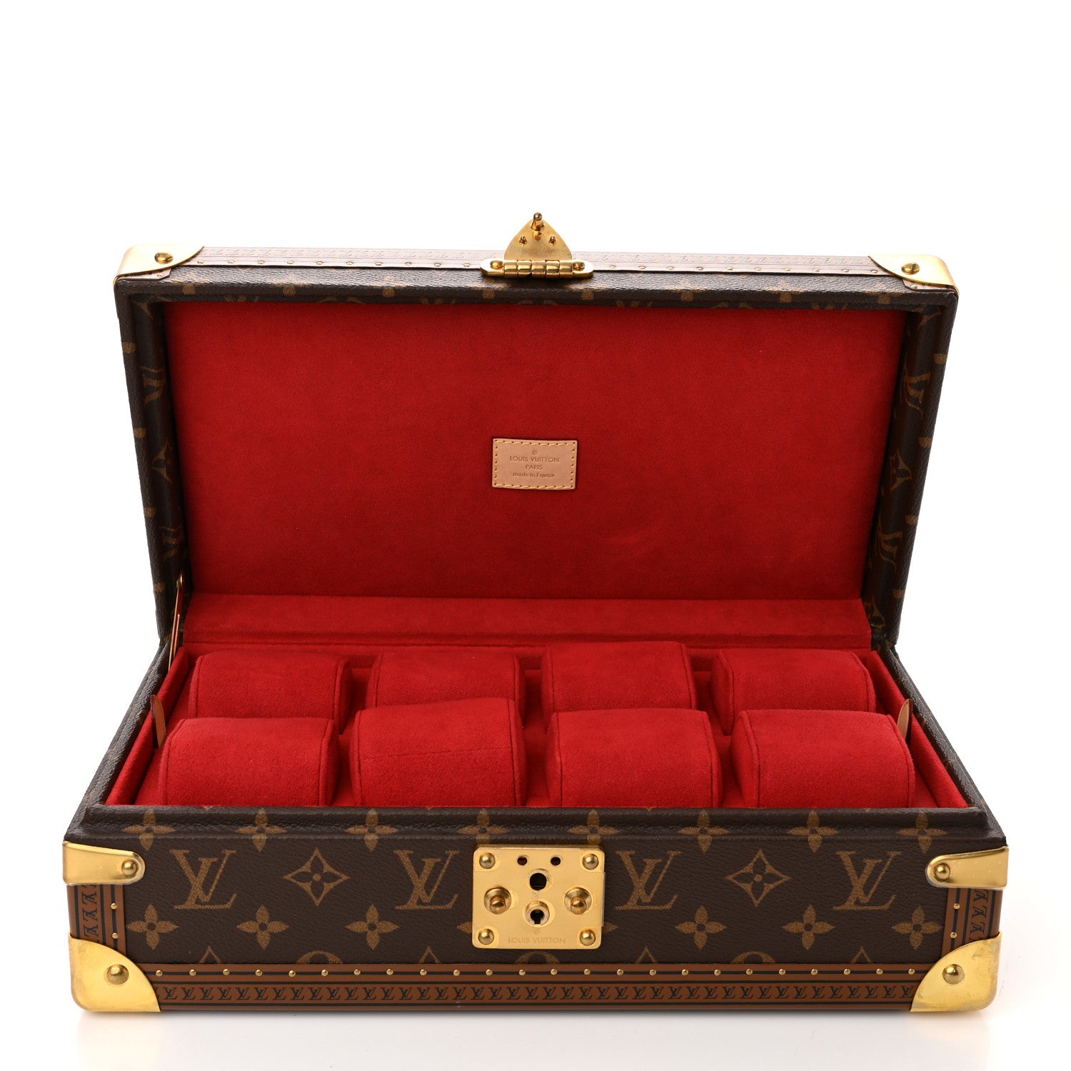 Louis Vuitton Monogram Coffret 8 Watch Case 5 of 9
