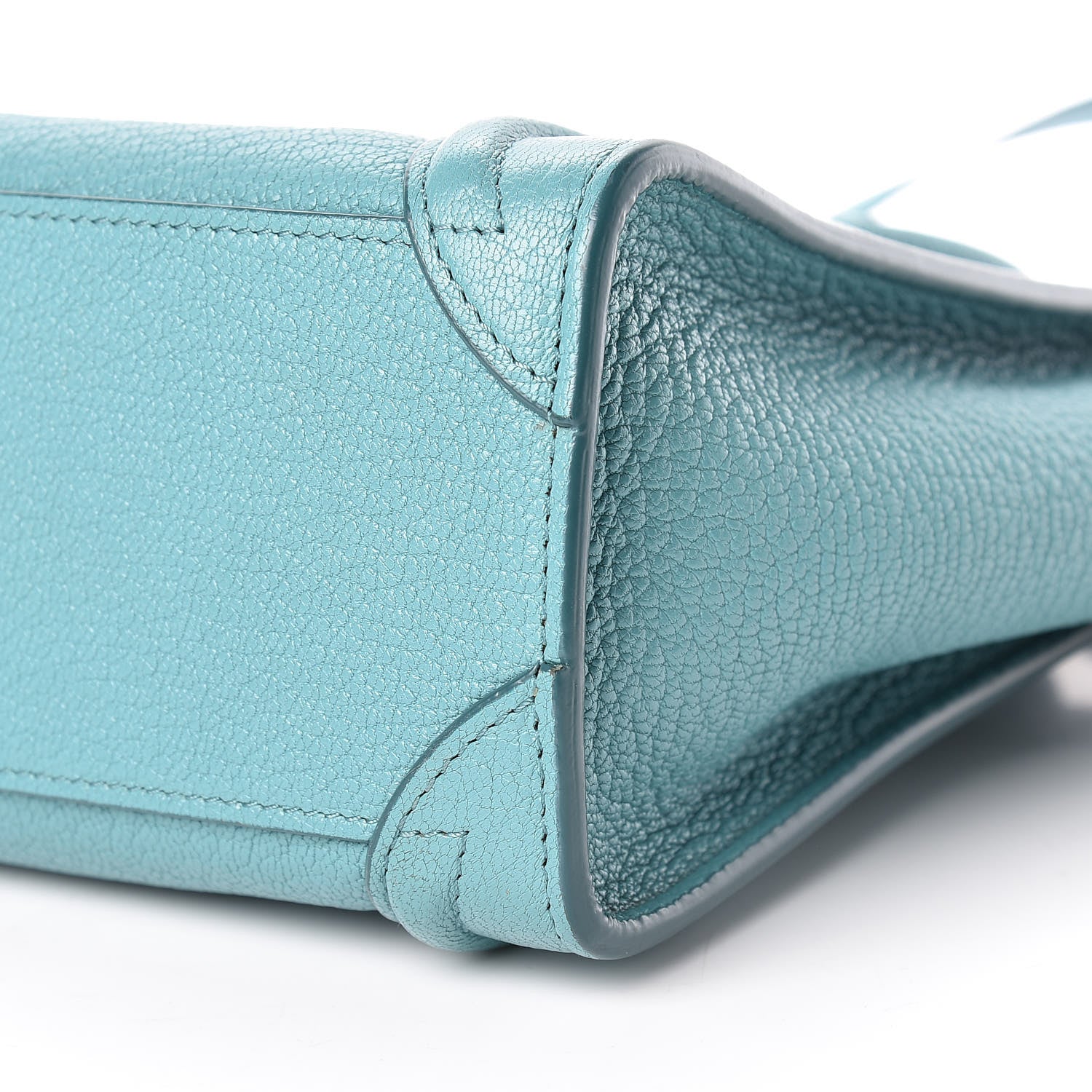 Celine Goatskin Nano Luggage Antarctic 10 of 14