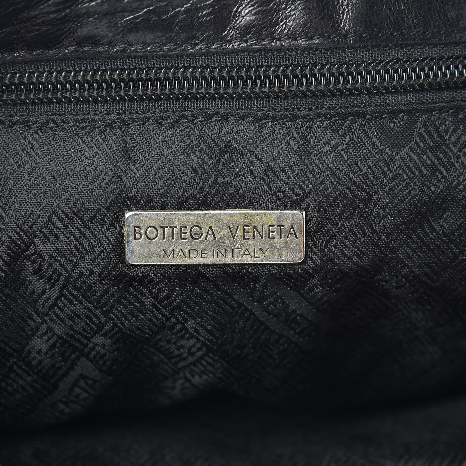 Bottega Veneta BOTTEGA VENETA Nappa Intrecciato Flap Bag Black 8 of 12