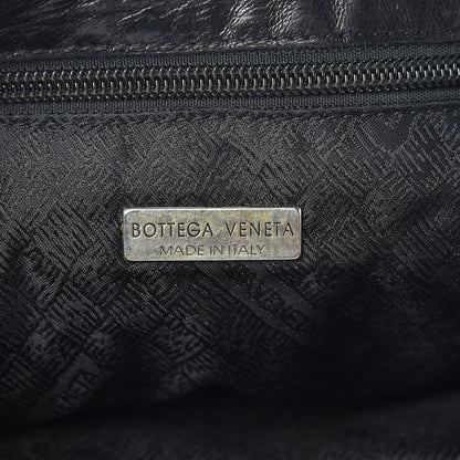 Bottega Veneta BOTTEGA VENETA Nappa Intrecciato Flap Bag Black 8 of 12