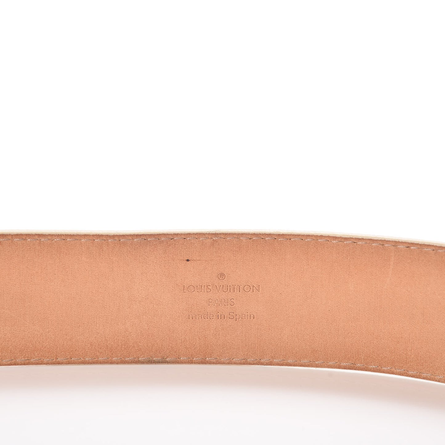 Damier Azur LV Initiales Belt 80 32