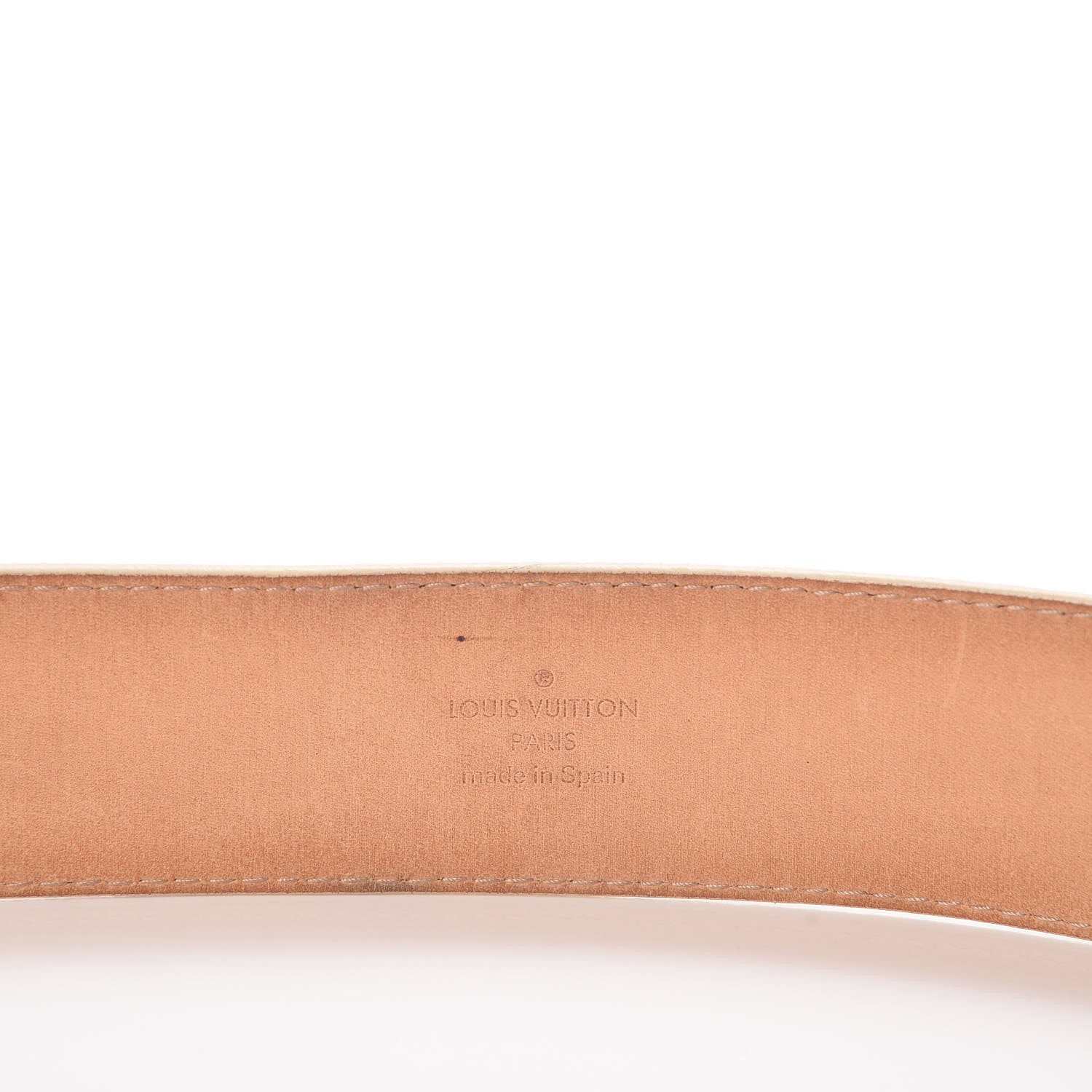 Louis Vuitton Damier Azur LV Initiales Belt 80 32 5 of 7