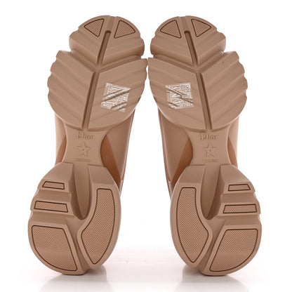 Christian Dior Neoprene Rubber Womens D-Connect Sneakers 37.5 Nude 6 of 10