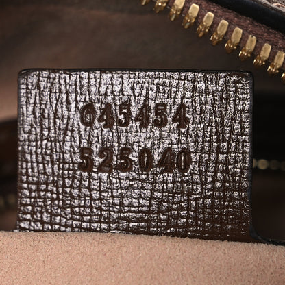 Gucci Azalea Calfskin Small Horsebit 1955 Shoulder Bag Brown Sugar 8 of 14